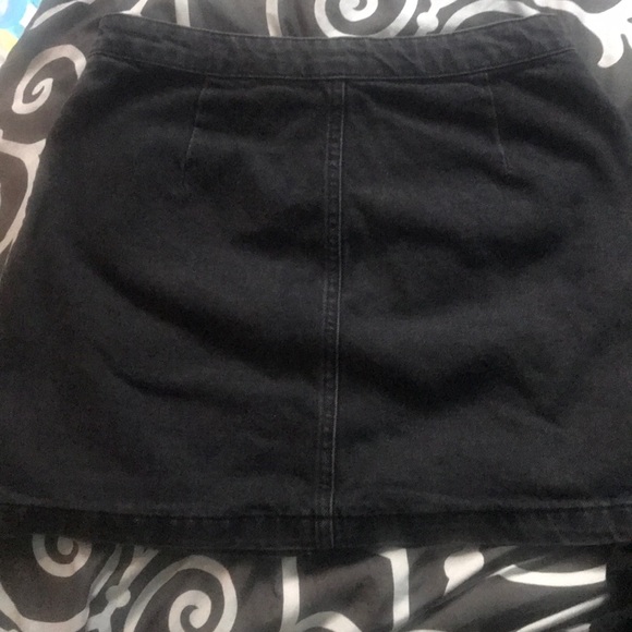 Dark denim mini skirt - Picture 4 of 5